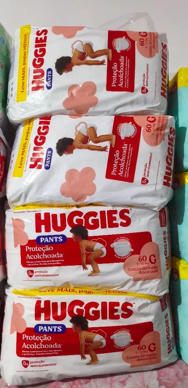 Fralda Hugguies Proteção Alcochoada G
