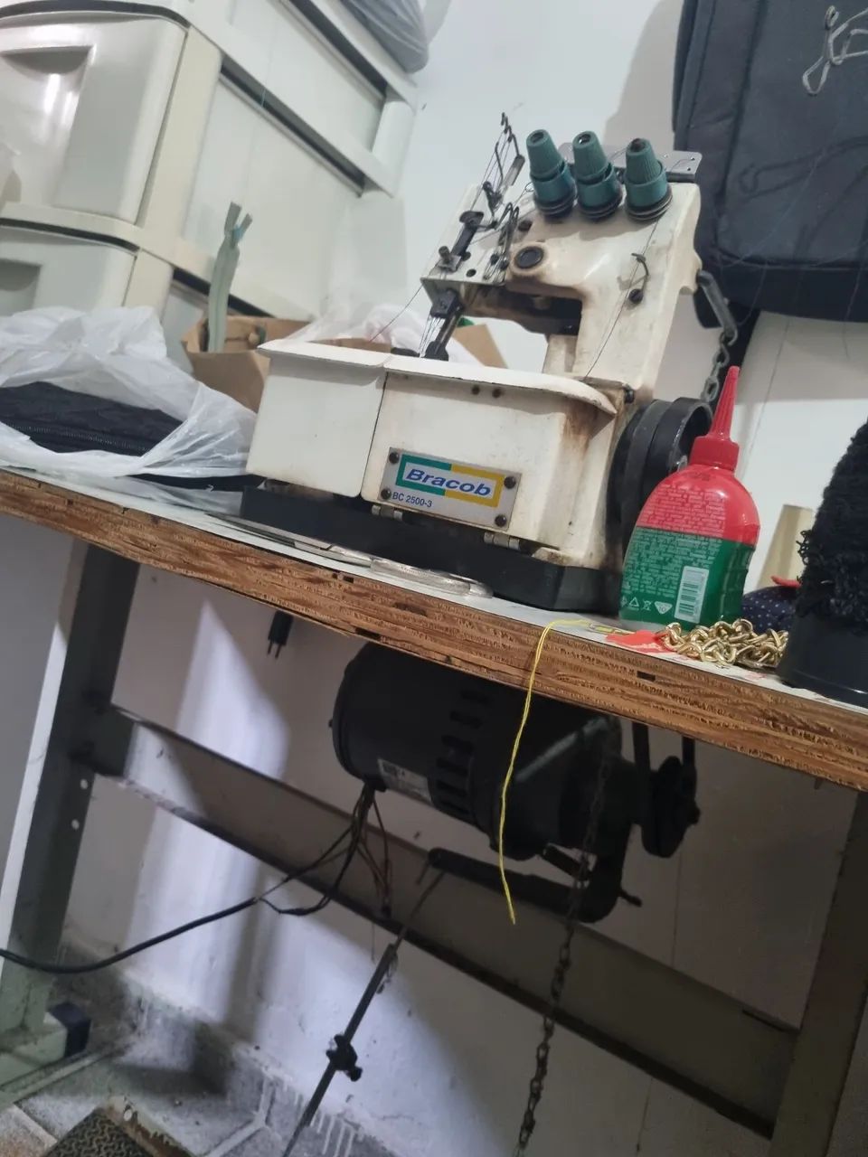MÁQUINA COSTURA GALONEIRA BRACOB 2500 - Foto 3