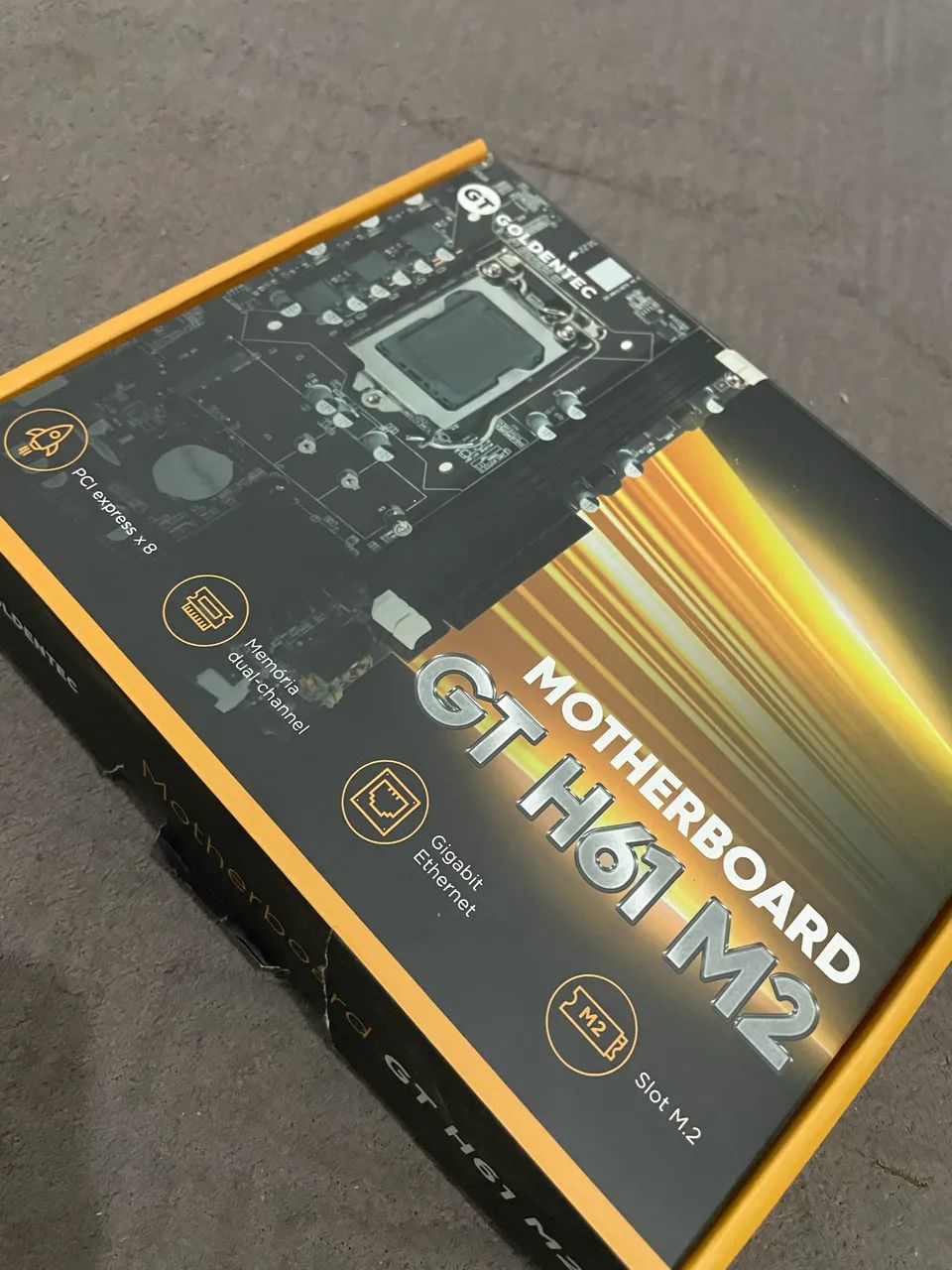 Kit placa mãe+processador+nvme - Foto 2