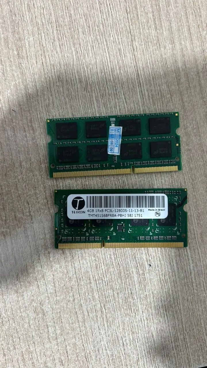 12GB DDR3L (PC3L) 1600MHZ