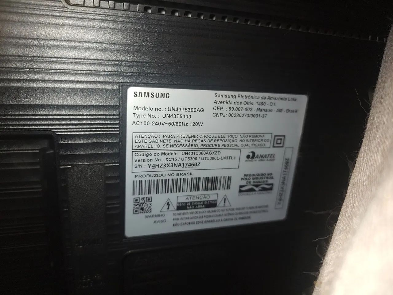 Televisão 43 polegadas Samsung Smart - Foto 2
