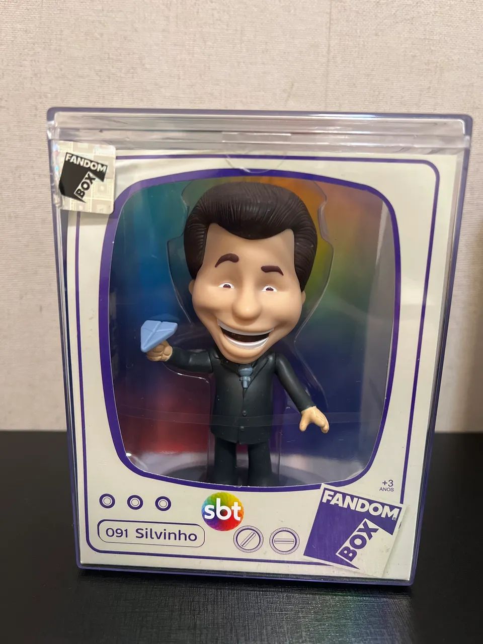 Boneco Silvio Santos Fandon Box