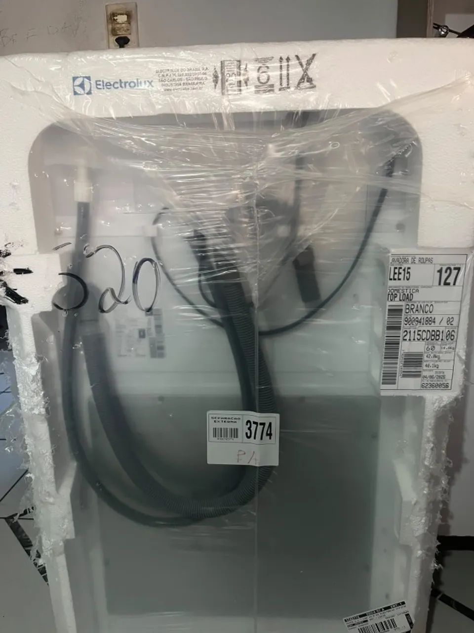 MÁQUINA LAVAR 15kg nova 