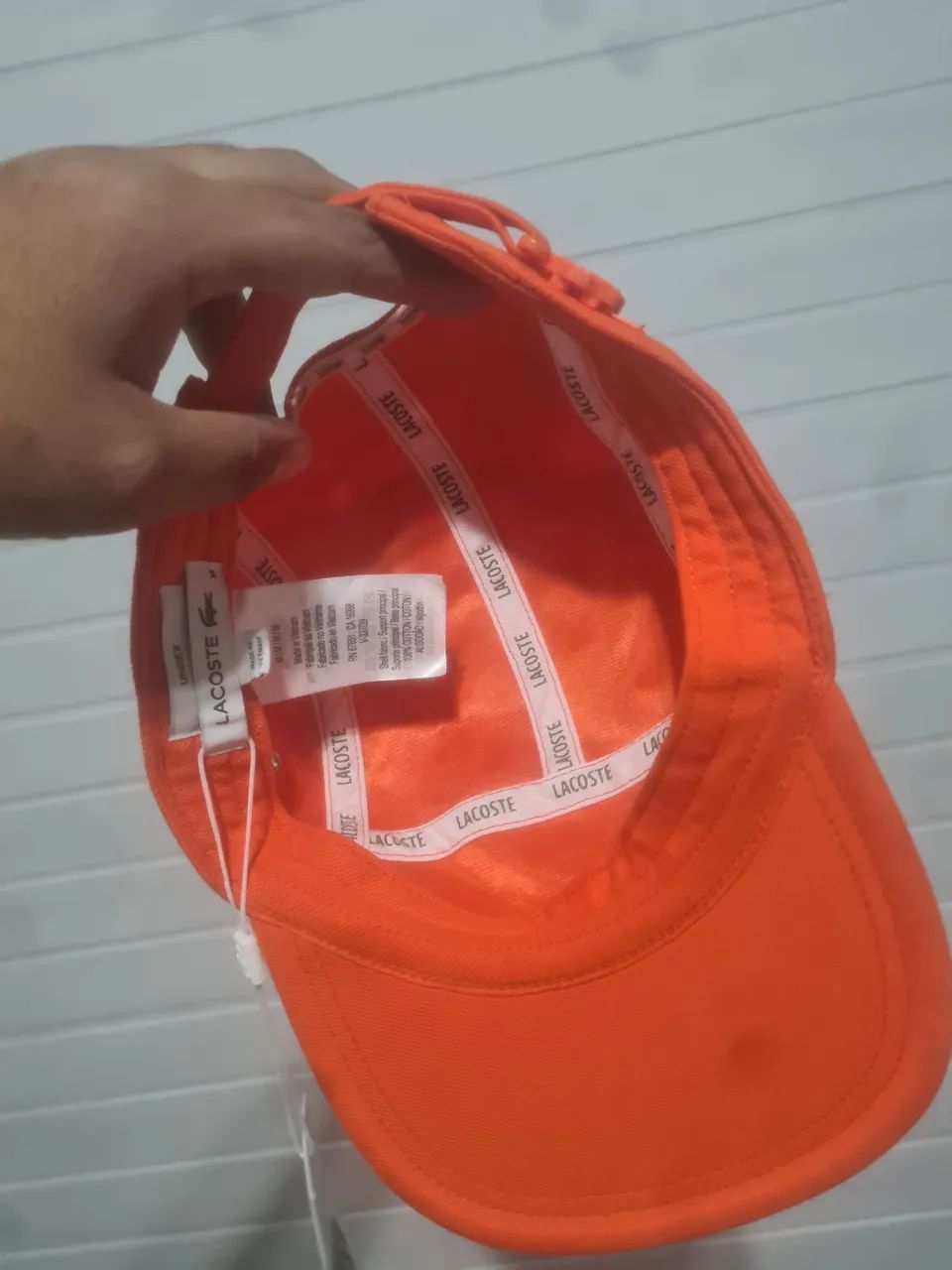 Boné lacoste original novo etiqueta  - Foto 2