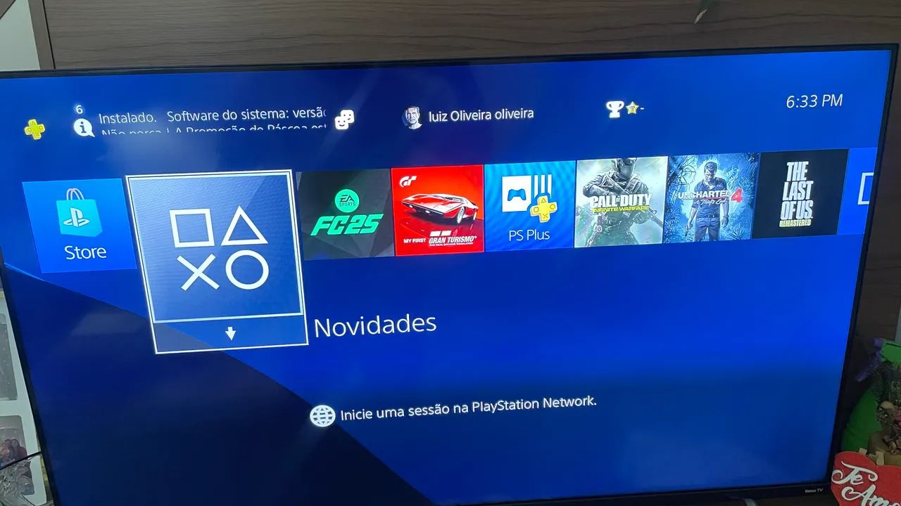 Vendo PS 4 em perfeito estado  - Foto 2