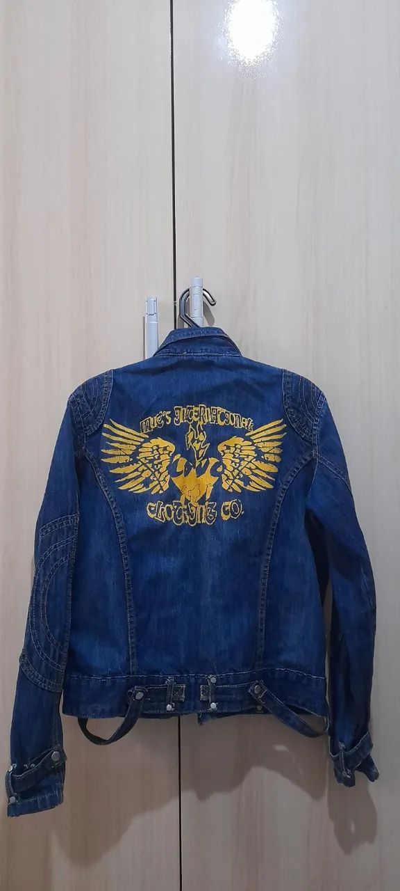 Jaqueta G jeans mucs feminina elastano 