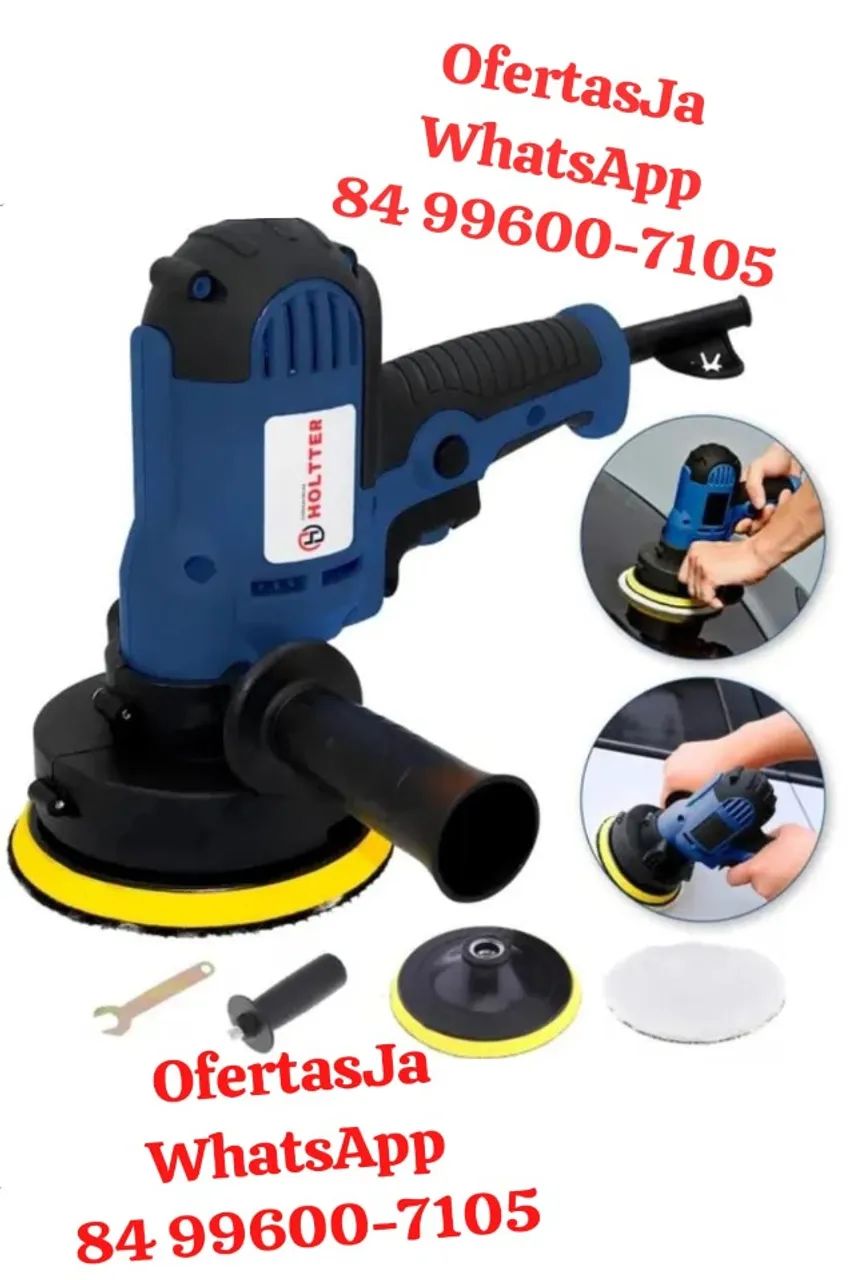 Lixadeira Automotiva Politriz Profissional 600w 5 Polegadas 