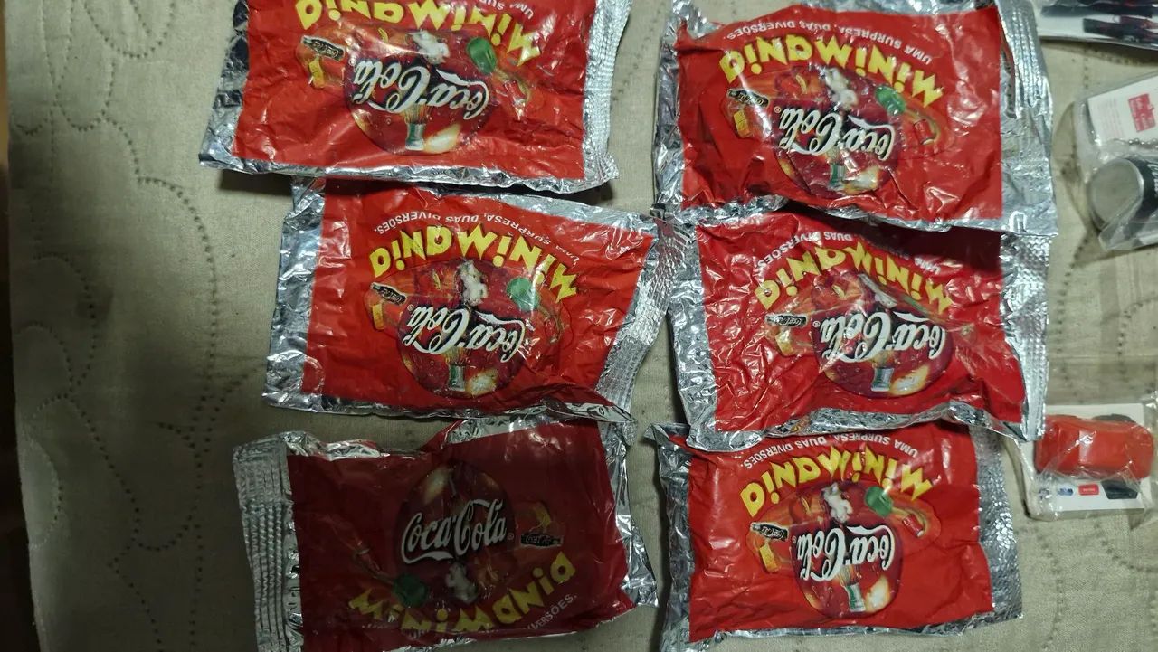 Minimania Coca Cola lacrados anos 90