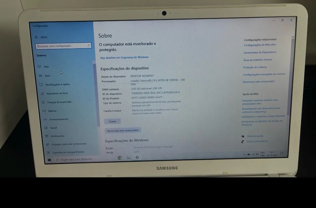 Notebook Samsung - Foto 3