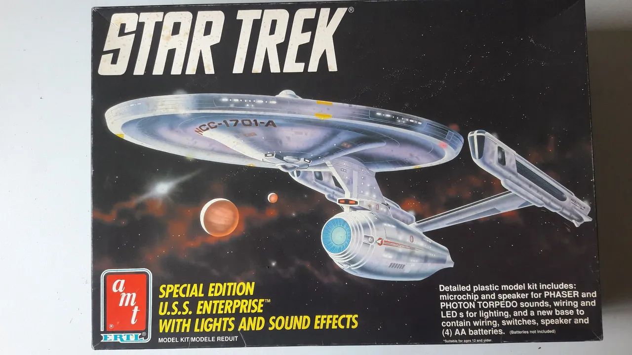  Star Trek Enterprise A, kit plástico de montar