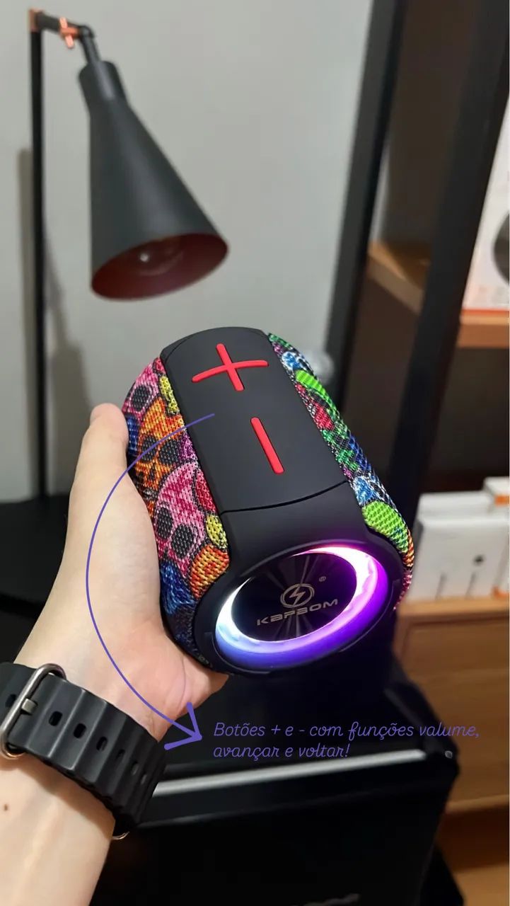 Caixa de som Bluetooth Speaker 20W - Foto 2