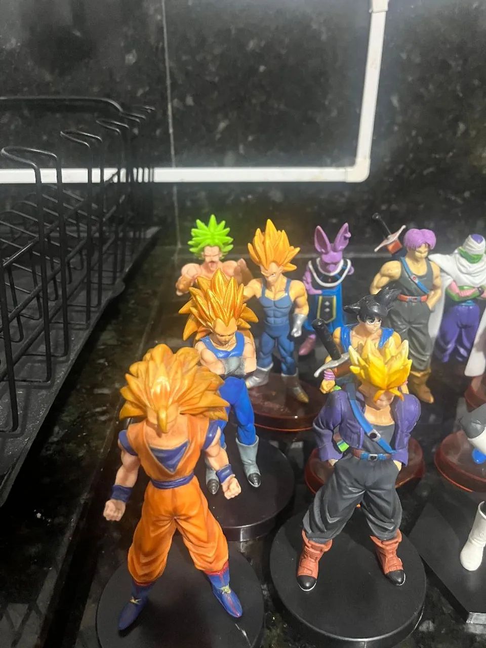 Lote 17 bonecos do Dragon Ball (usados) - Foto 5