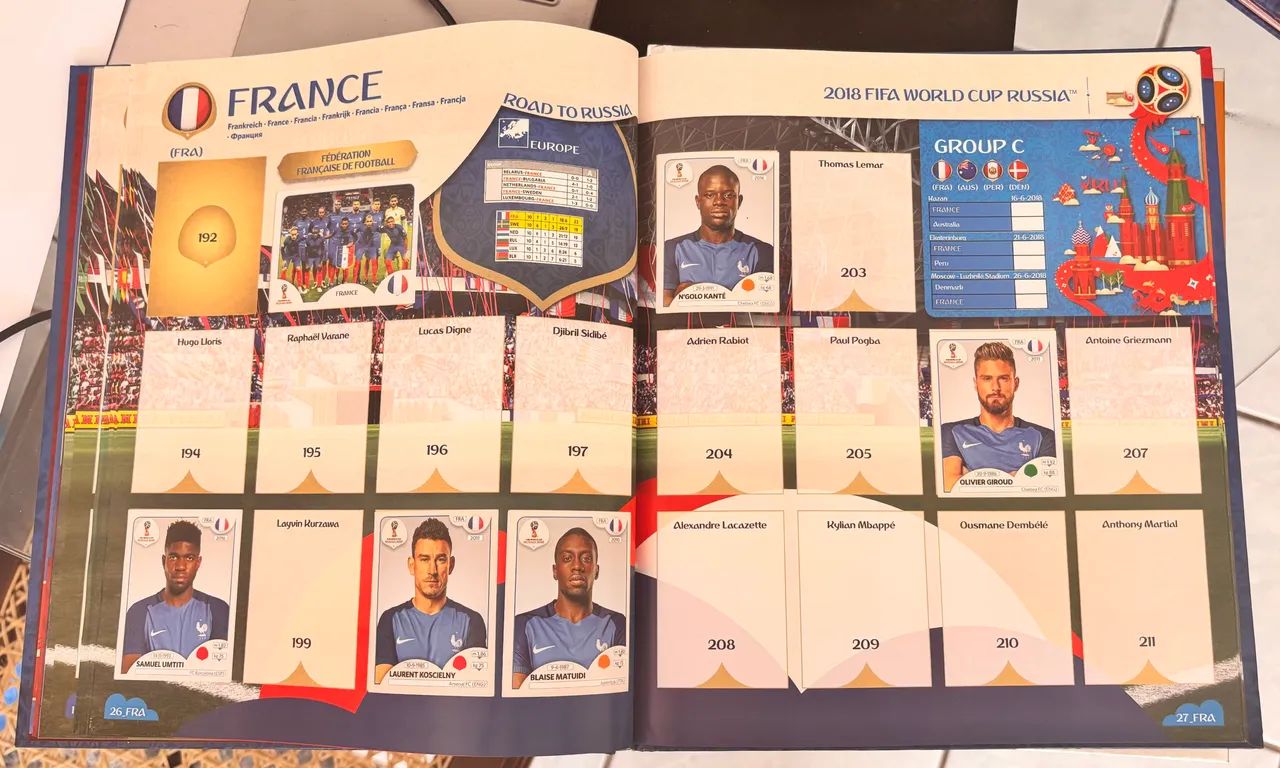 Álbum Copa 2018 (INCOMPLETO) - Foto 2