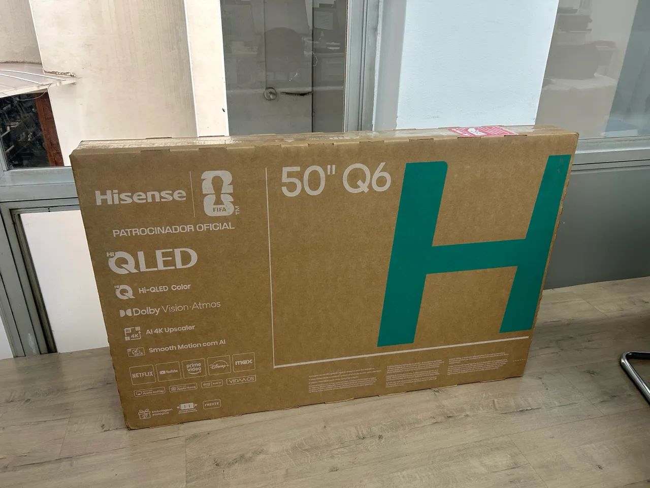 Smart TV Hisense 50, QLED 4K, NOVA E LACRADA. - Foto 2