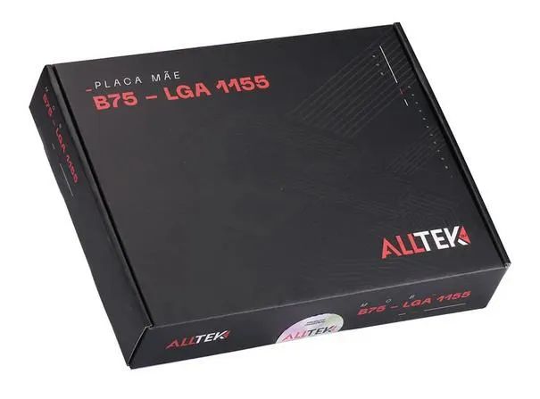 Placa Mãe Alltek B75, LGA1155, HDMI, D-Sub DDR3