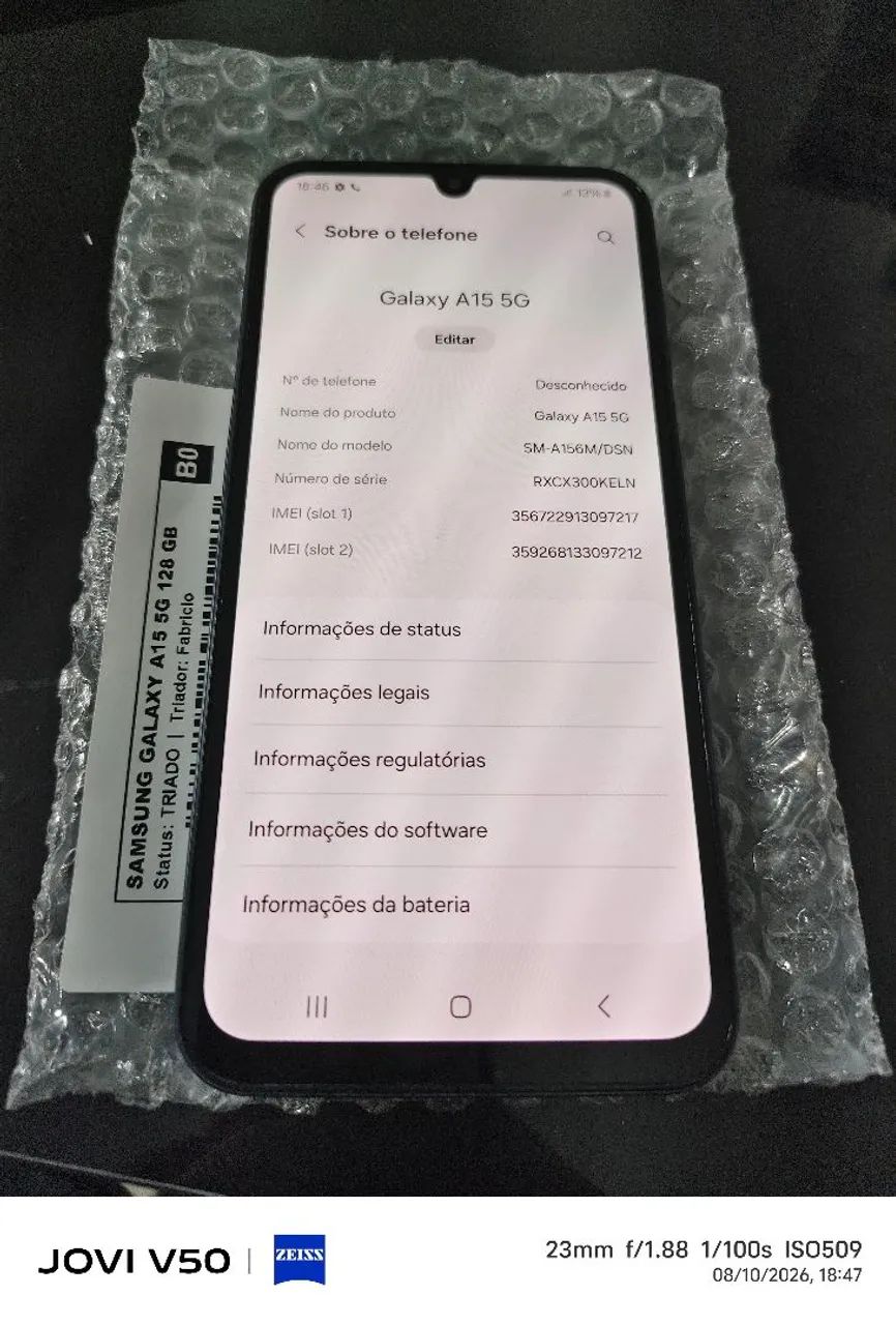 Samsung a15 5g 128gb impecável  - Foto 3
