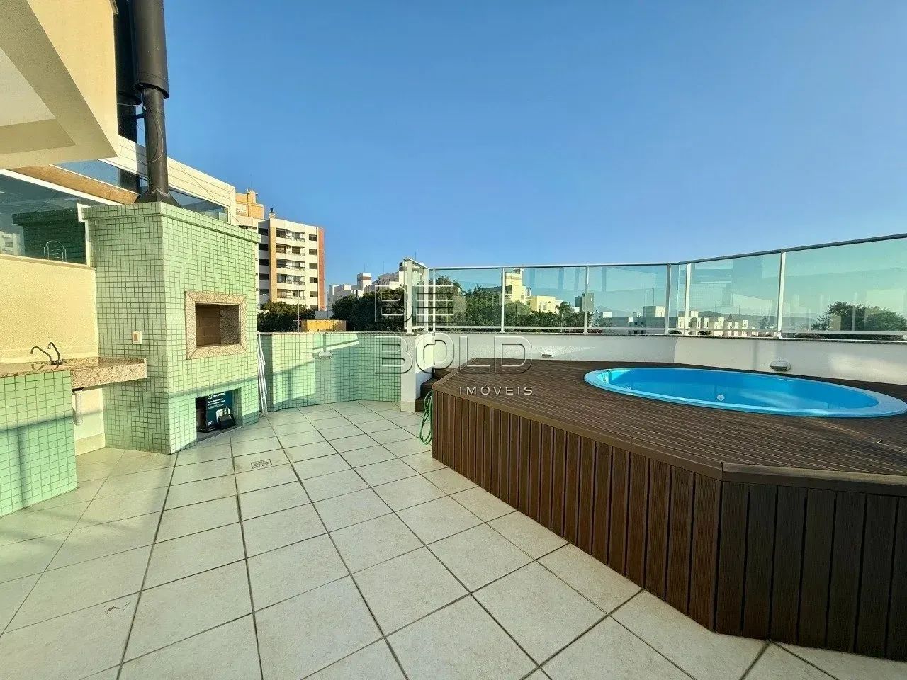 Cobertura com vista mar permanente e 3 dormitórios no Abraão - Foto 5