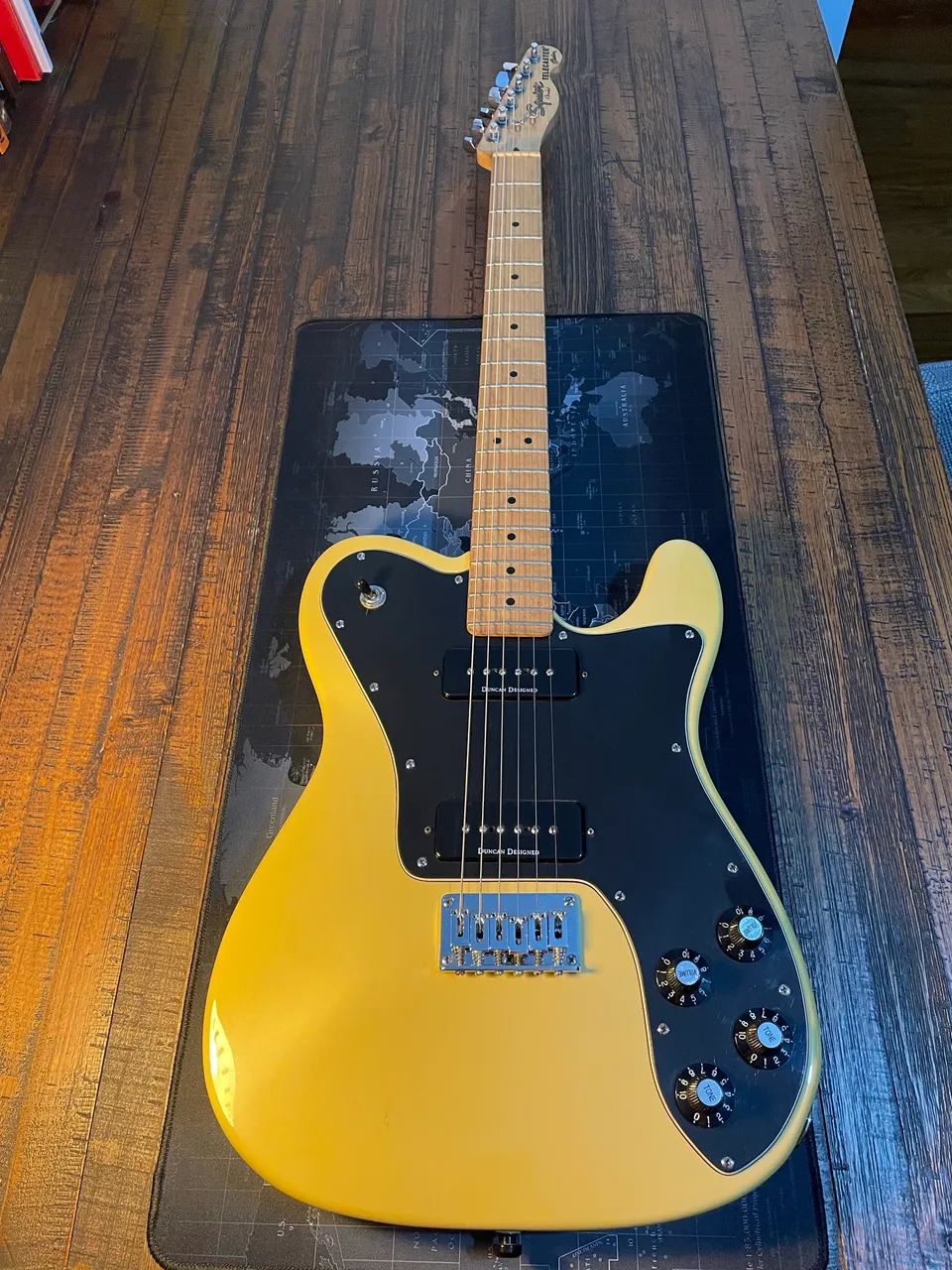 Guitarra Squier Telecaster Custom - Instrumentos musicais - Xaxim