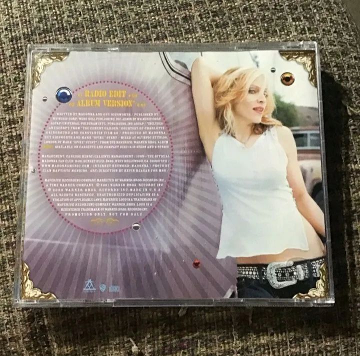 Madonna CD Single PROMO Raro Importado  - Foto 2