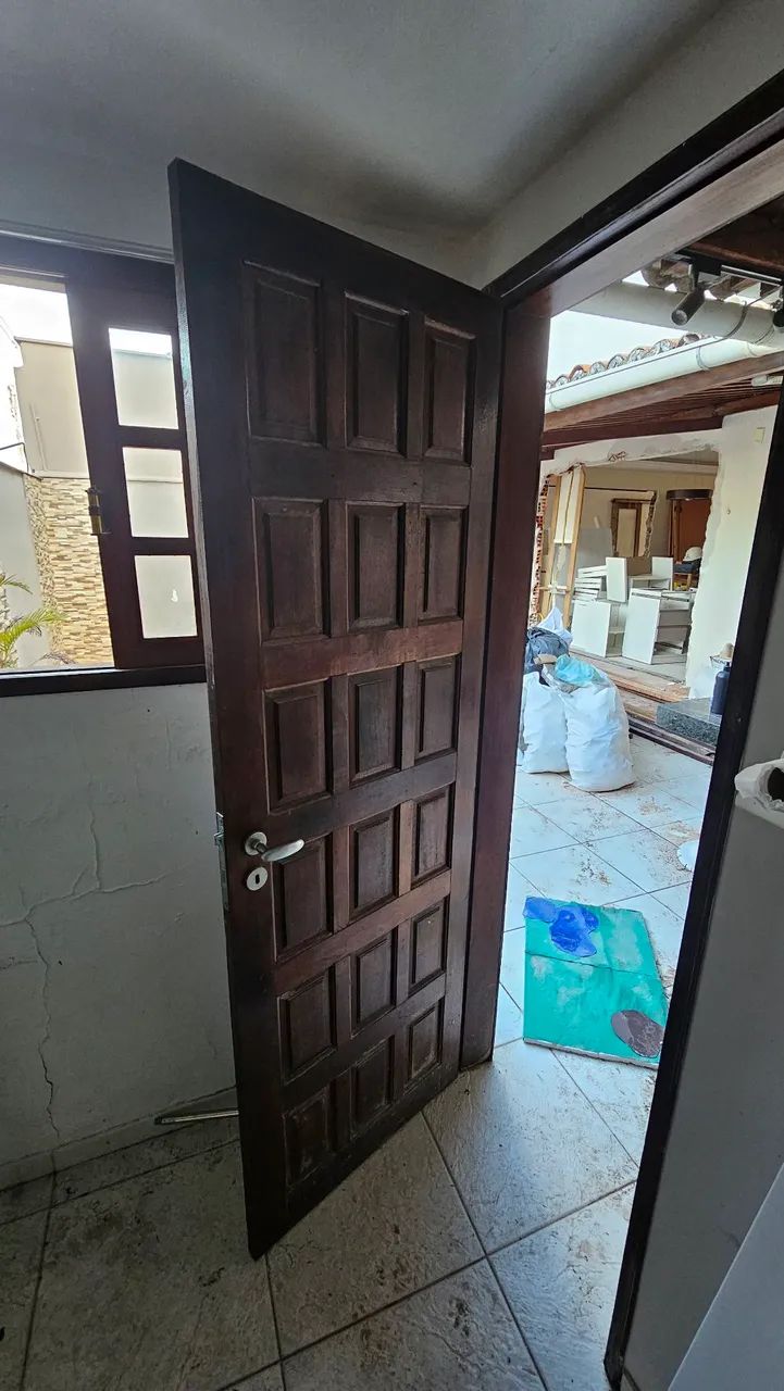 Portas em madeira maciça 60cm e 70cm65580427391874121