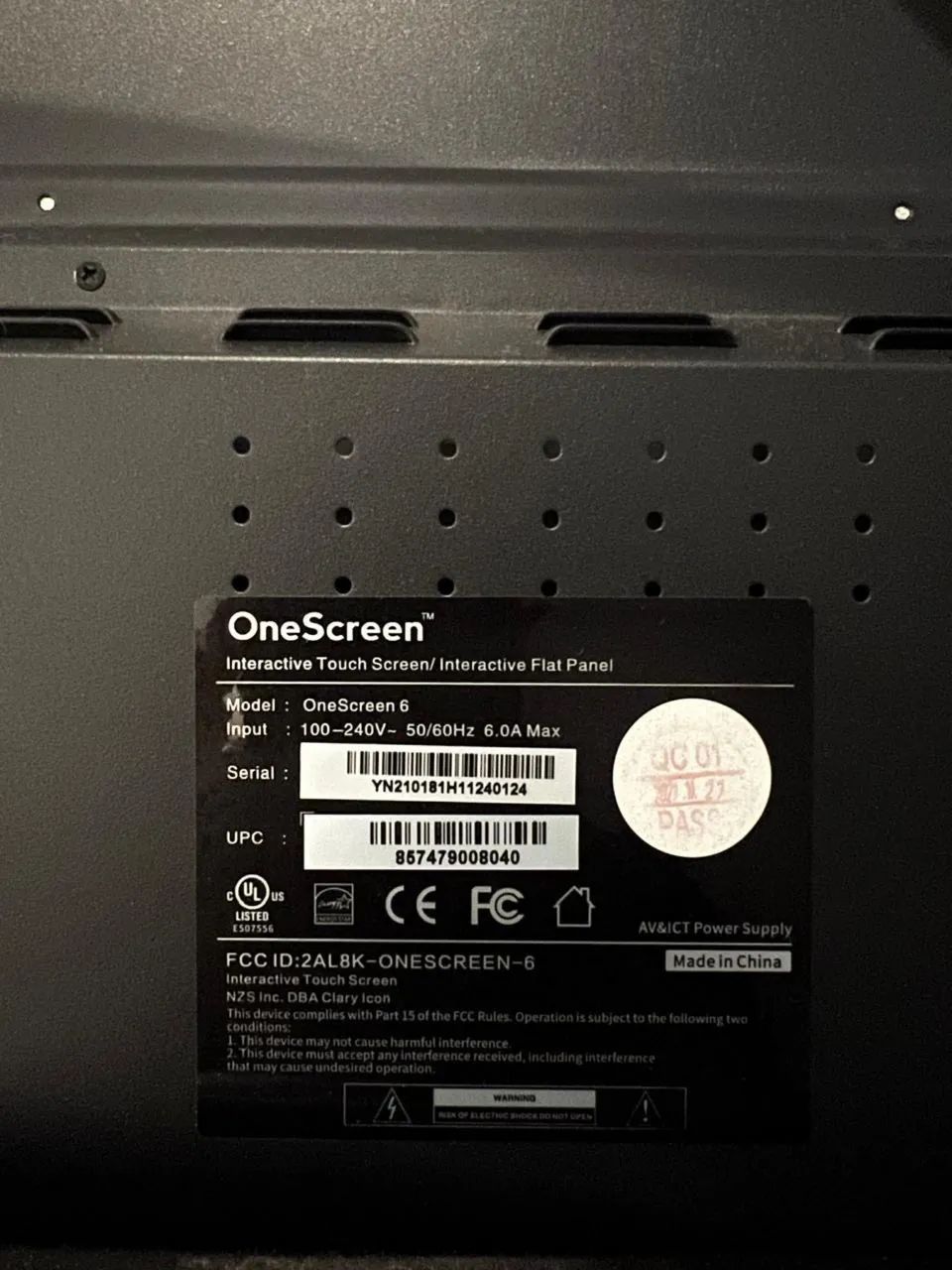 Monitor touch 86 polegadas (sala de aula) - Foto 6