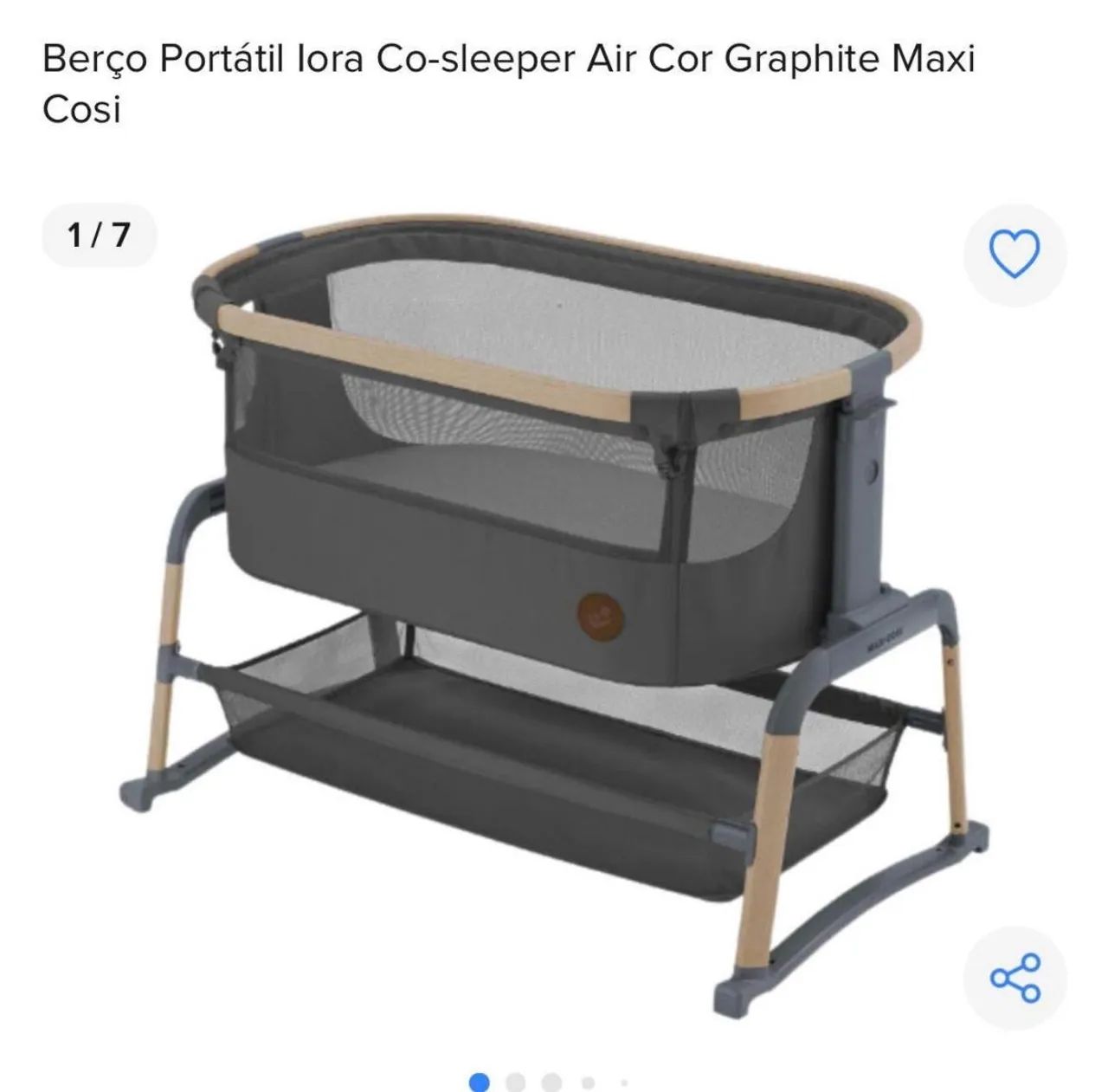 Berço portátil marca Maxi Cosi 