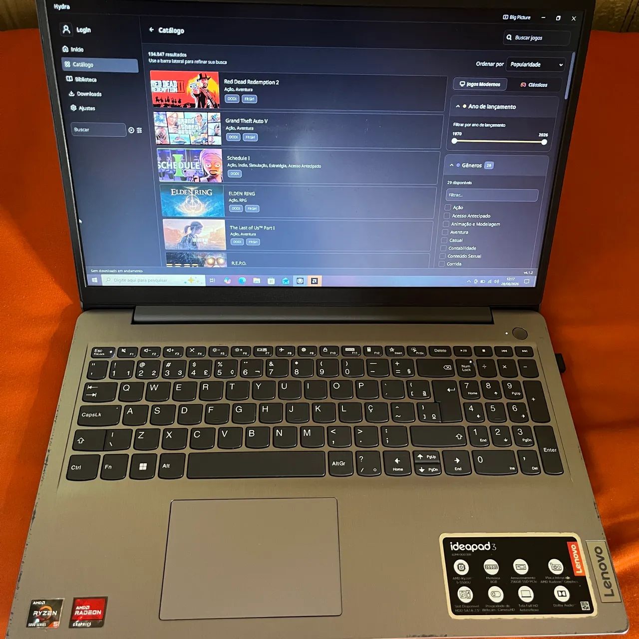 Notebook Lenovo IdeaPad 3 Ryzen 5 - Foto 4