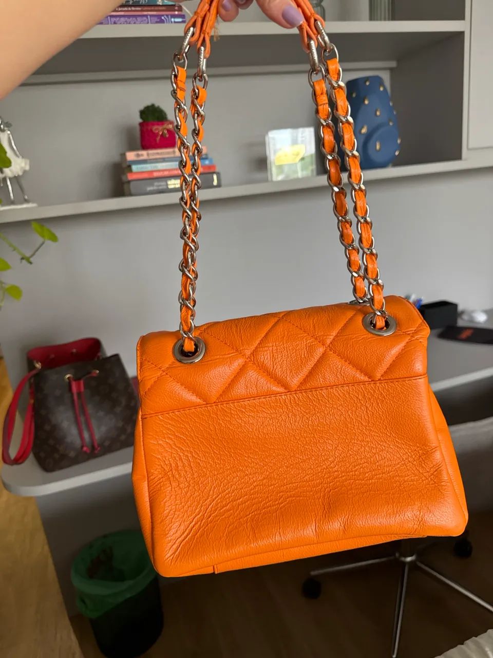 Bolsa Arezzo Couro Original Laranja - nova  - Foto 4