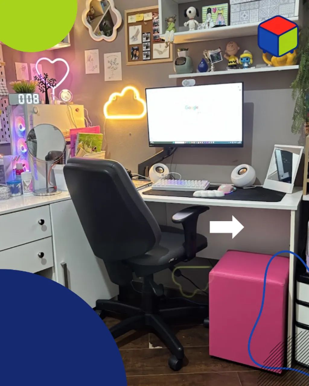 Puff Banqueta  - Foto 2