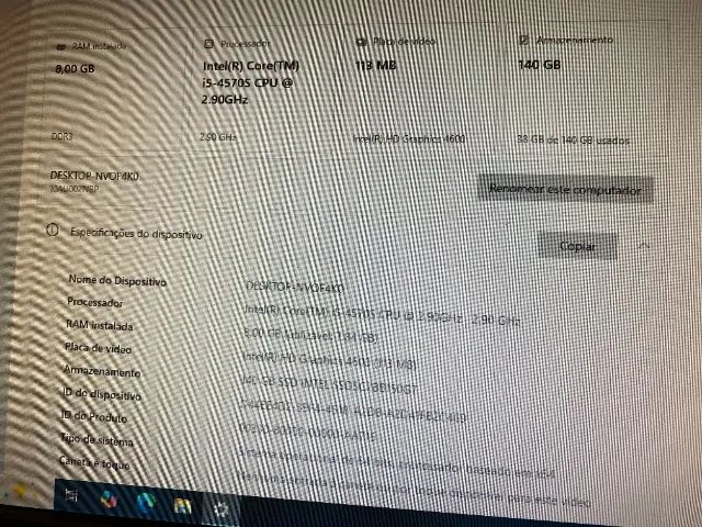 computador desktop 8GB RAM e SSD - Foto 4