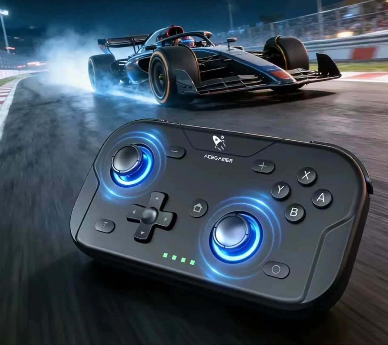 Controle de bolso portátil multiplataforma Switch, Android, iOS, PC, Steamdeck