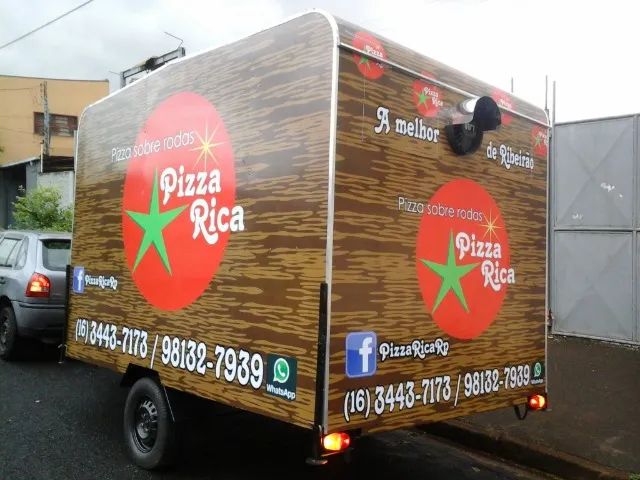 Trailer food pizza