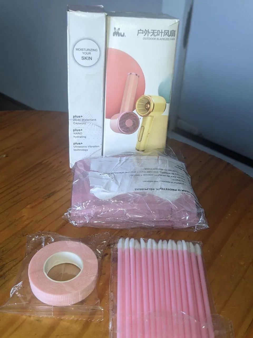 Kit básico para extensão de cílios 