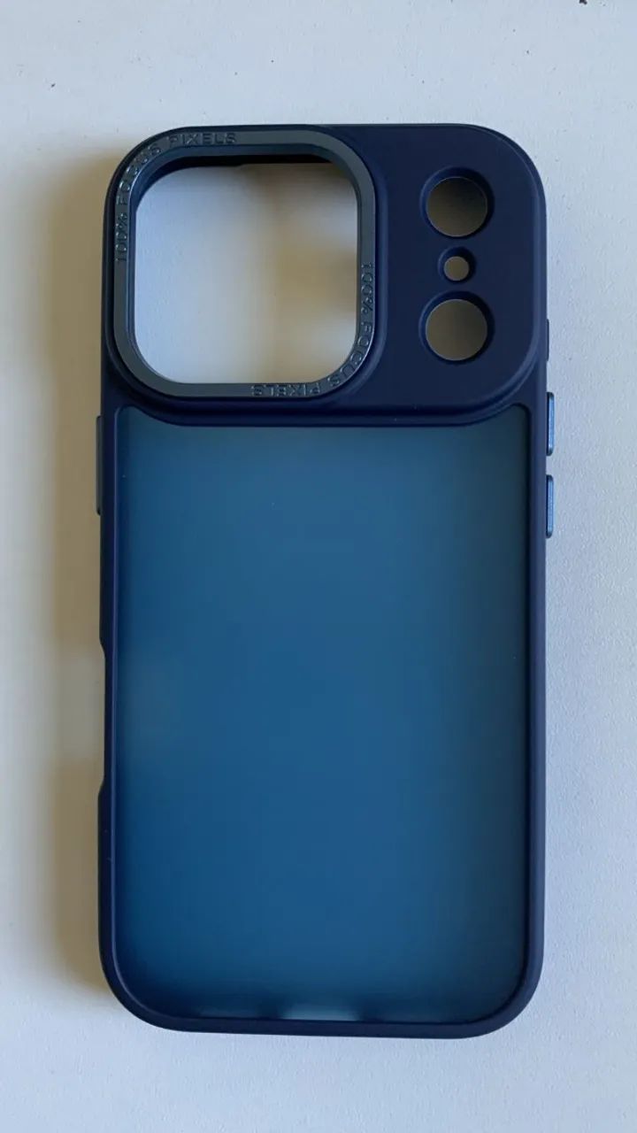 Capinha IPHONE 17 PRO AZUL MARINHO - Foto 2