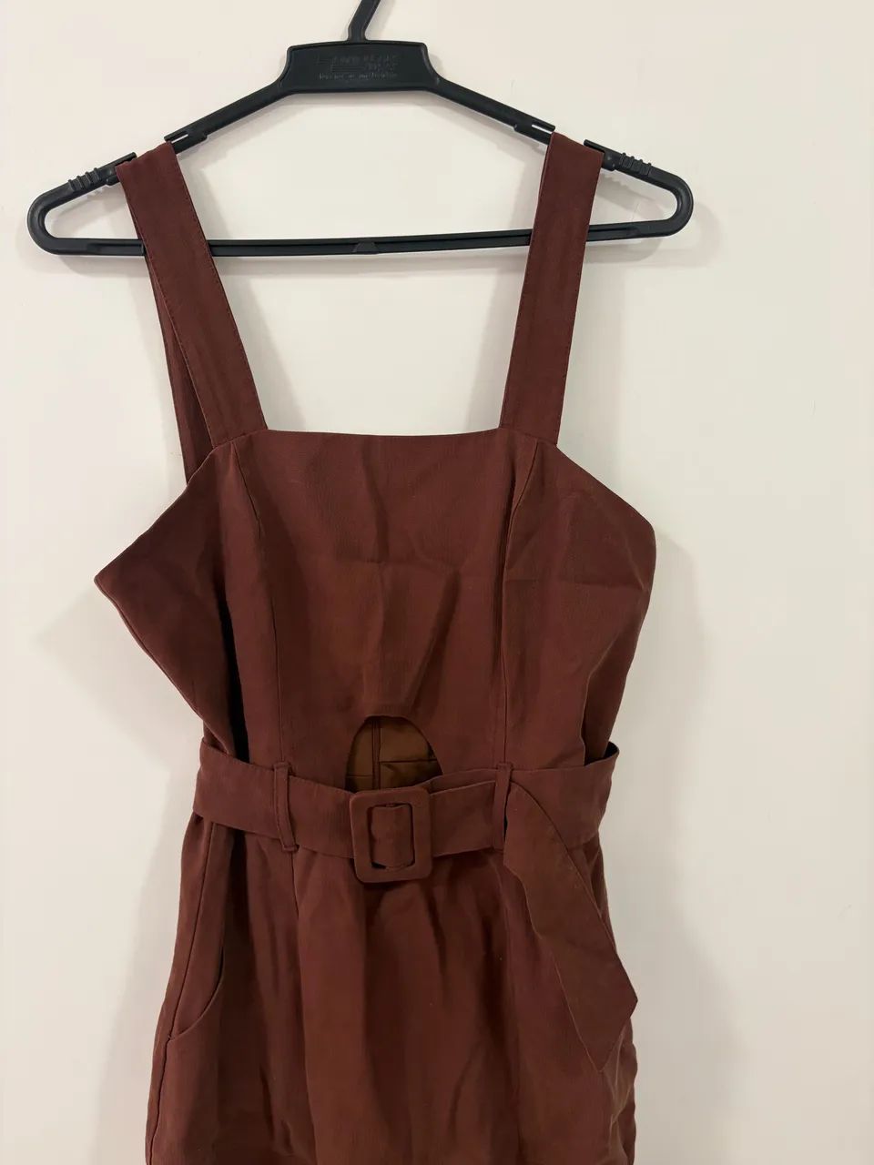 Vestido sarja marrom - Foto 2