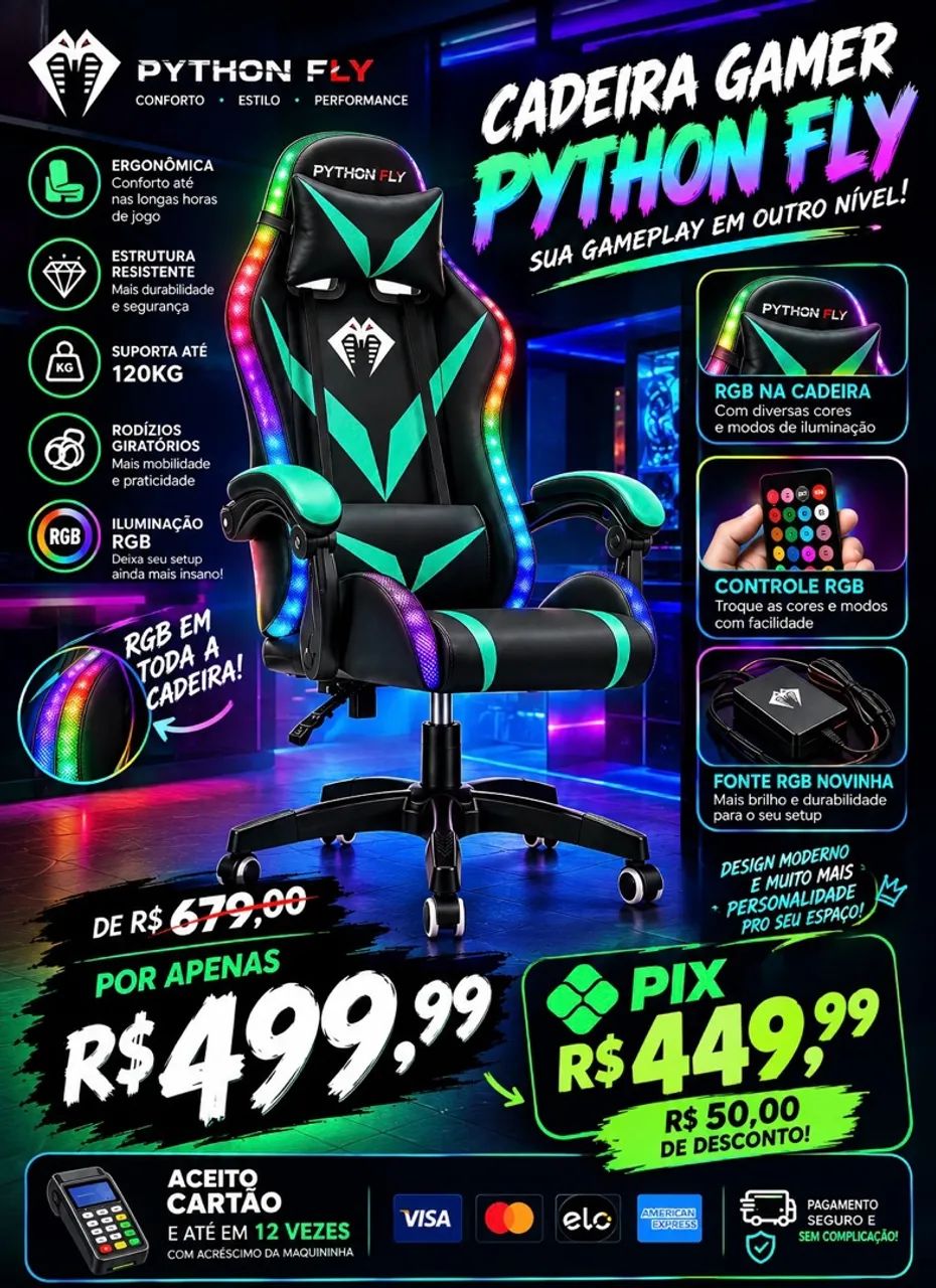 CADEIRA GAMER 
