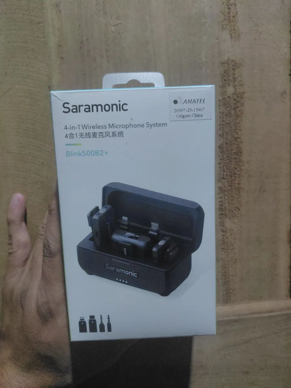 MICROFONE DE LAPELA SARAMONIC 