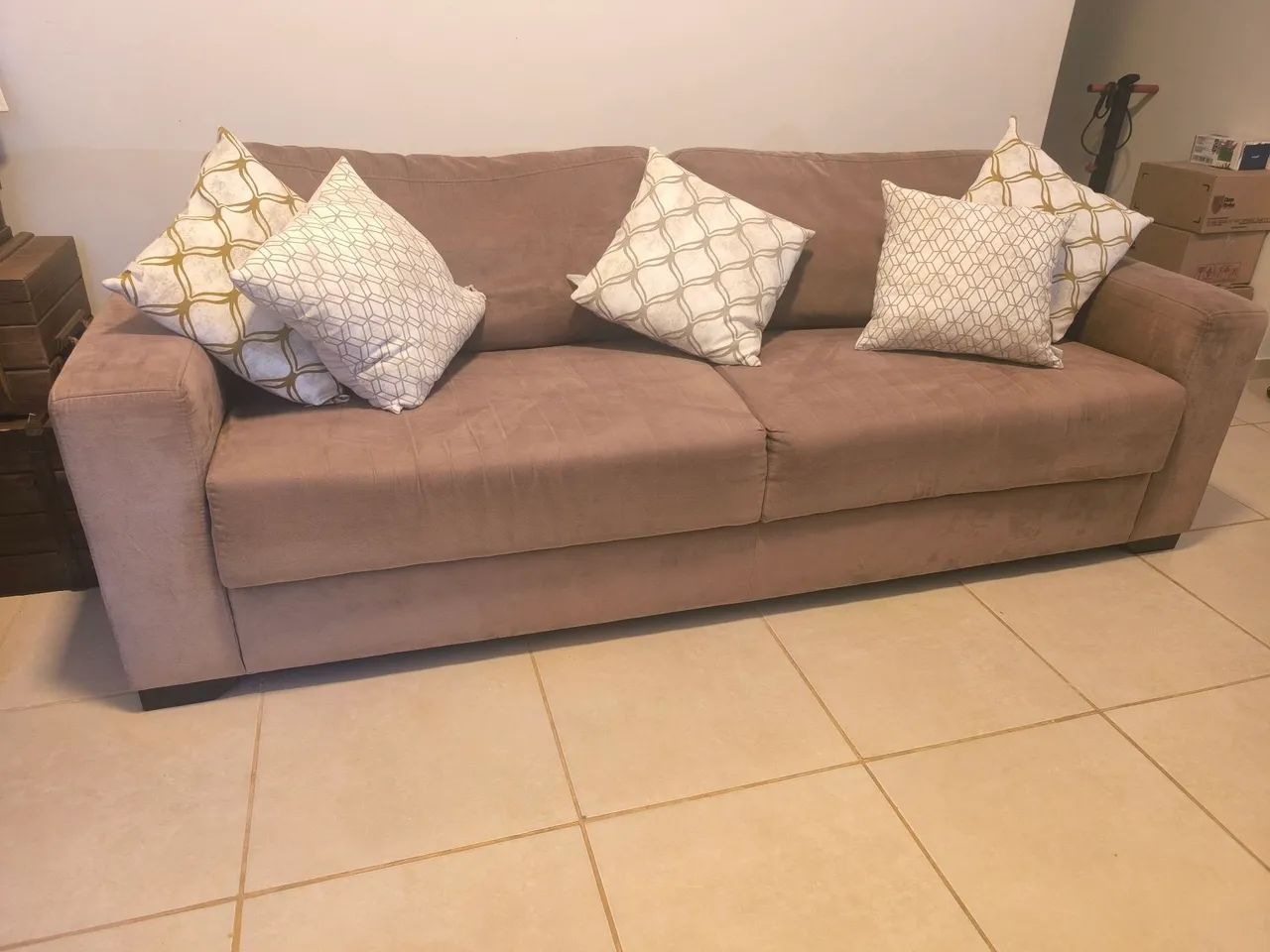 Sofá 3 lugares(Marília/SP) - Foto 3