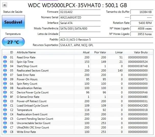 HD 500gb Western Digital Blue - Foto 2