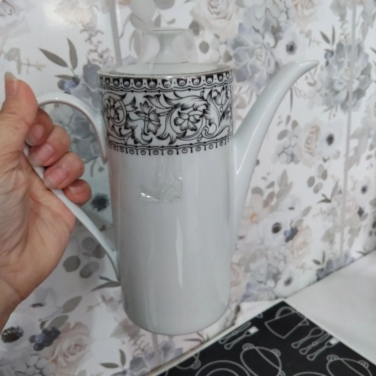 Bule de café porcelana Real 