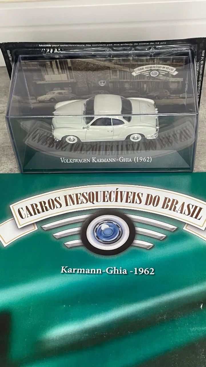 Miniatura karmann Ghia Carros Inesquecíveis  - Foto 3