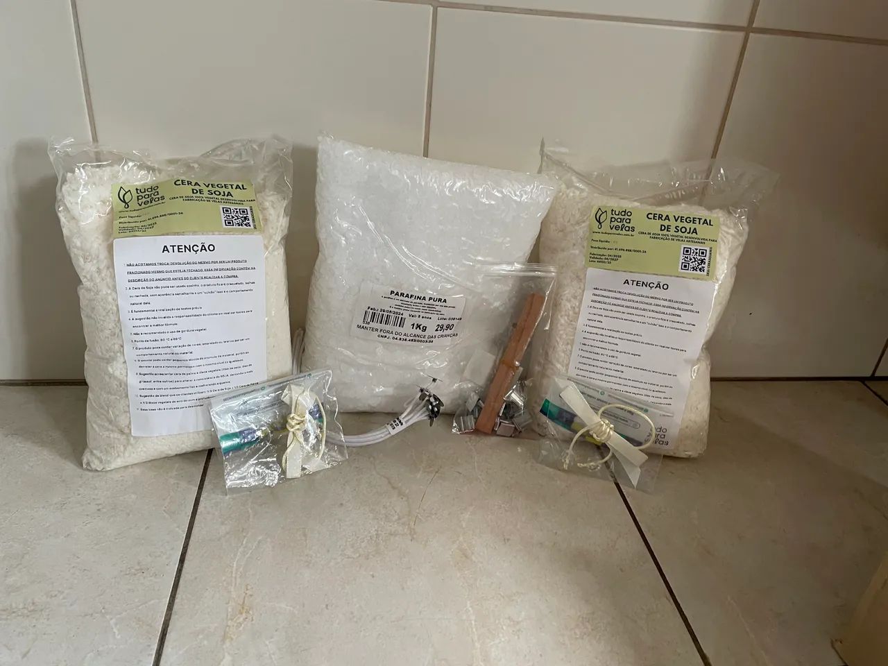 Kit para velas - Foto 2