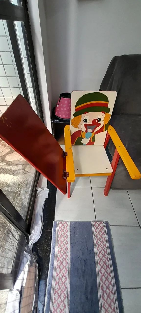 CADEIRA DE ALIMENTAÇÃO EM MADEIRA  - Foto 2