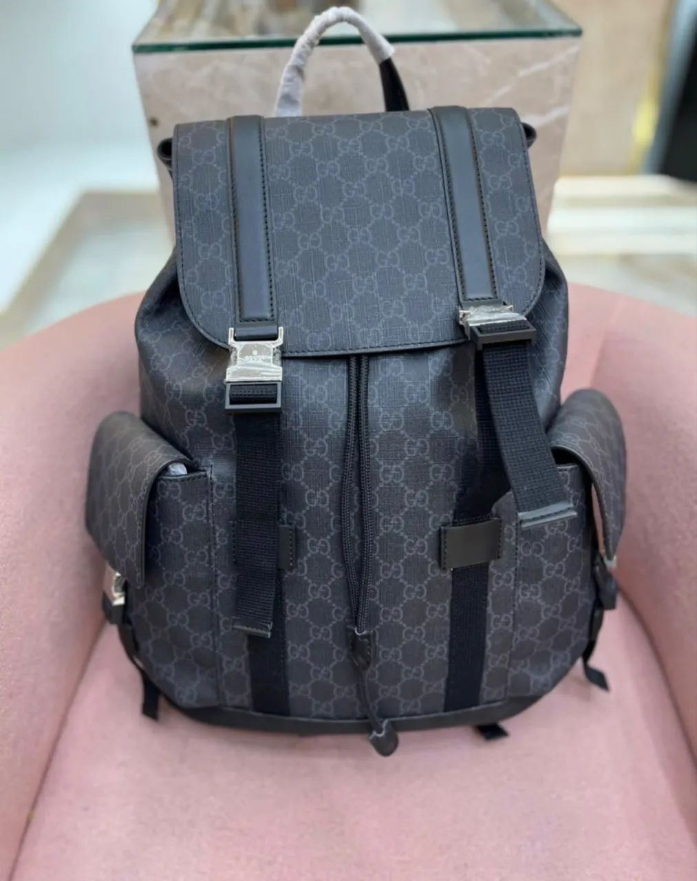 Mochila Gucci e Louis Vuitton - Pronta Entrega 