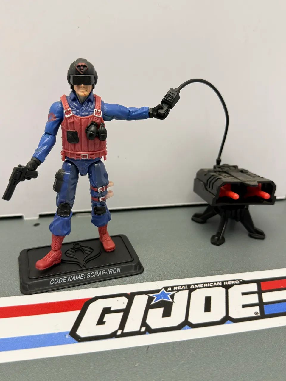 Gi Joe 25th Scrap-Iron - 2008 - comandos em ação