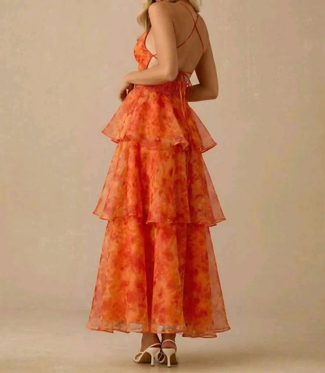 Vestido Laranja