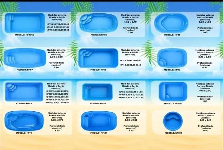 Piscinas completas e instaladas com deck de brinde ? - Foto 2