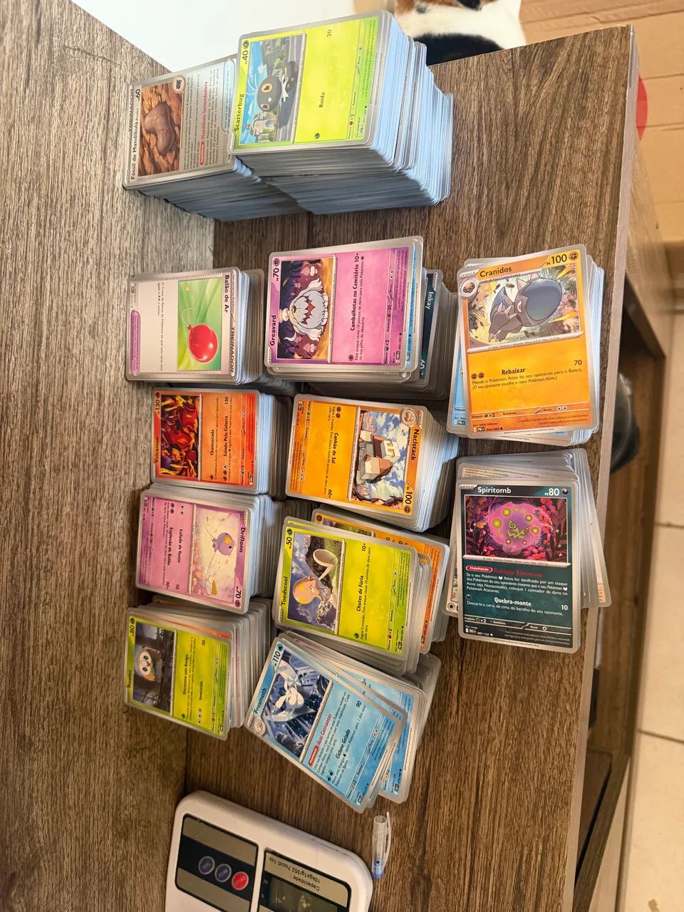 BULK CARTAS POKÉMON COLEÇÕES MAIS ANTIGAS BORDA CINZA  - Foto 3