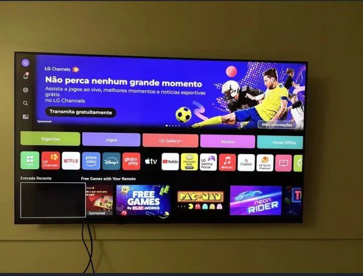 Smart tv 55 LG nova a venda - Foto 2