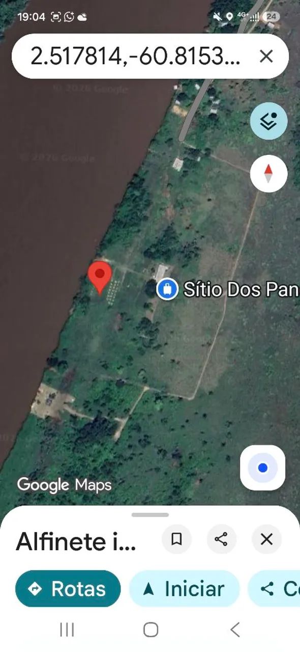 Vendo lote beira Rio Branco, região serra grande 1